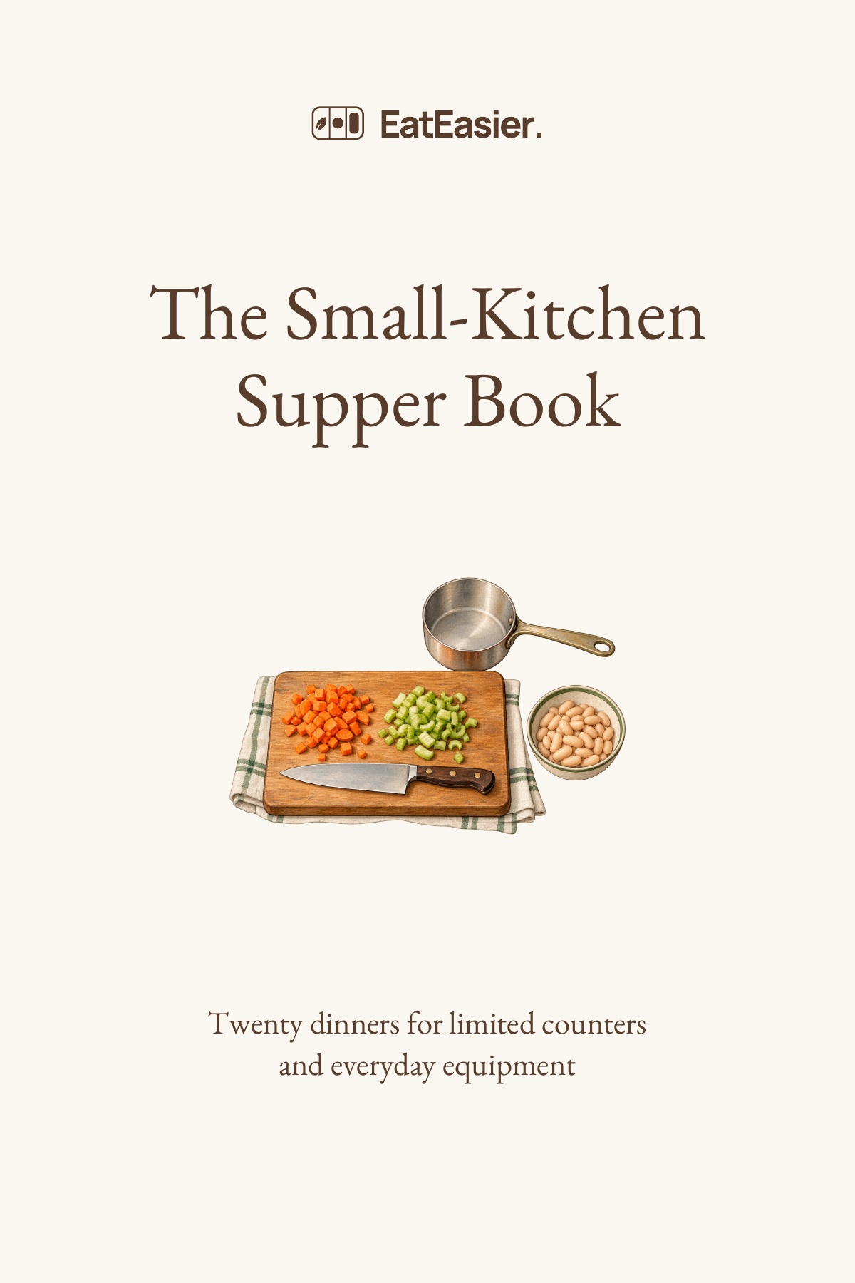 The Small-Kitchen Supper Book book cover