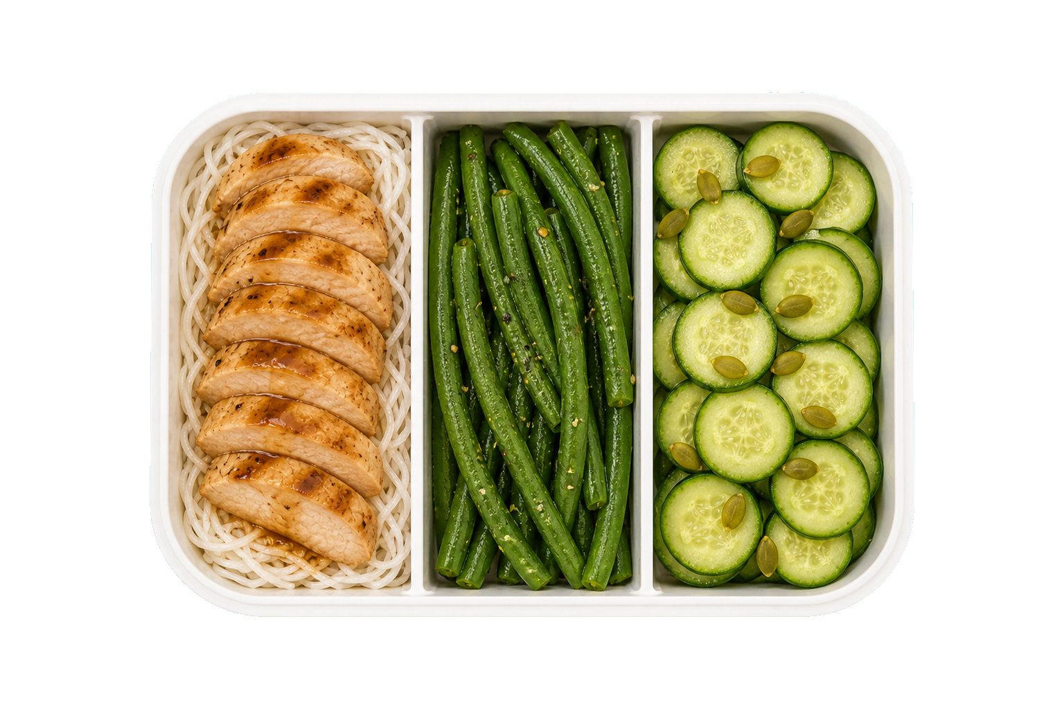 Thai Peanut Lime Chicken with Rice Noodles