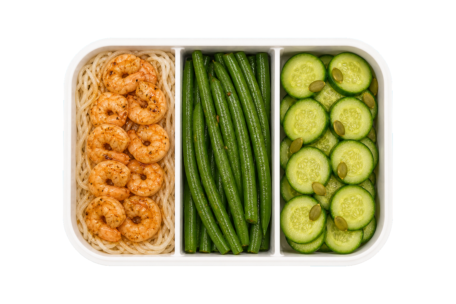 Thai Peanut Lime Shrimp with Rice Noodles