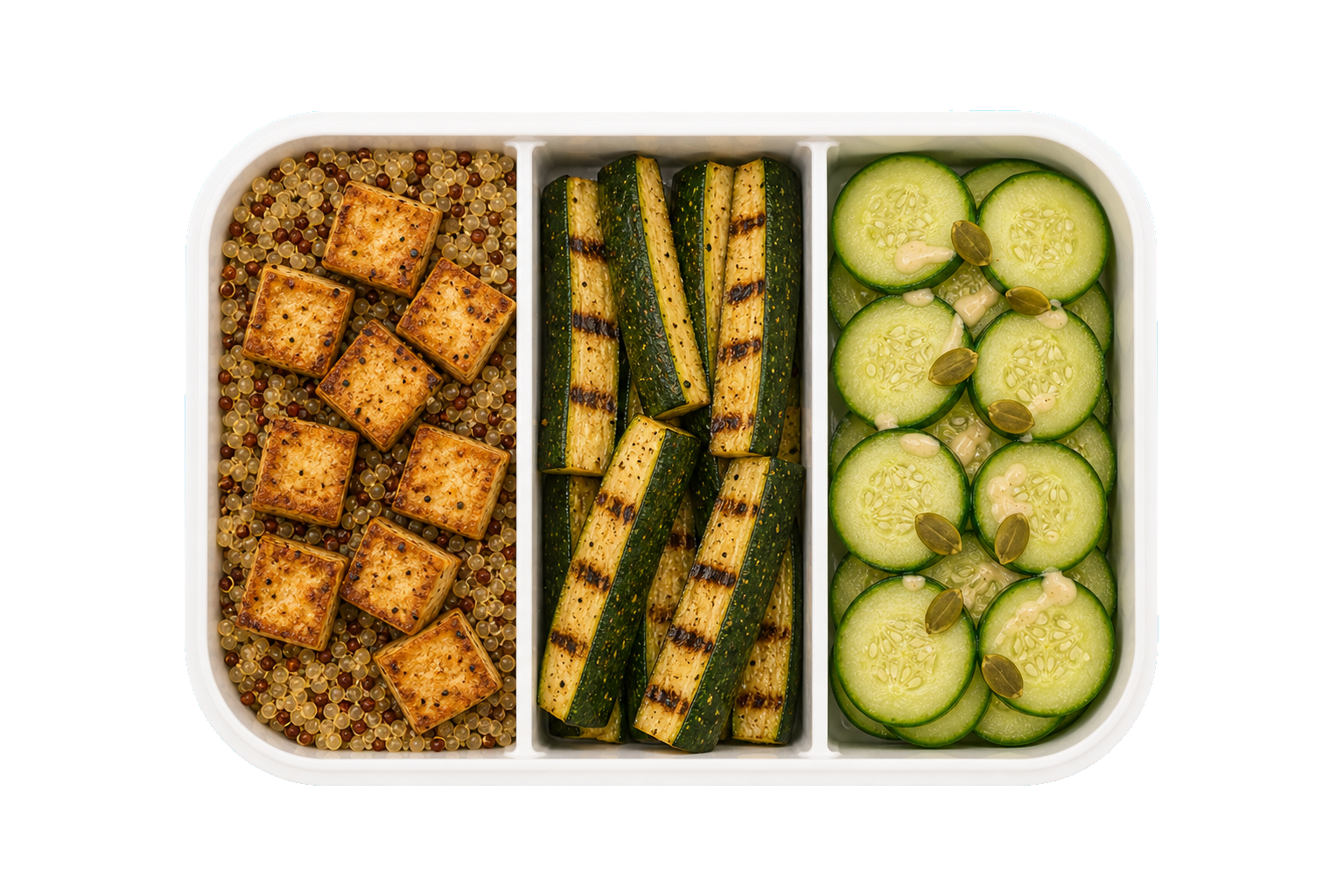 Greek Tofu with Quinoa