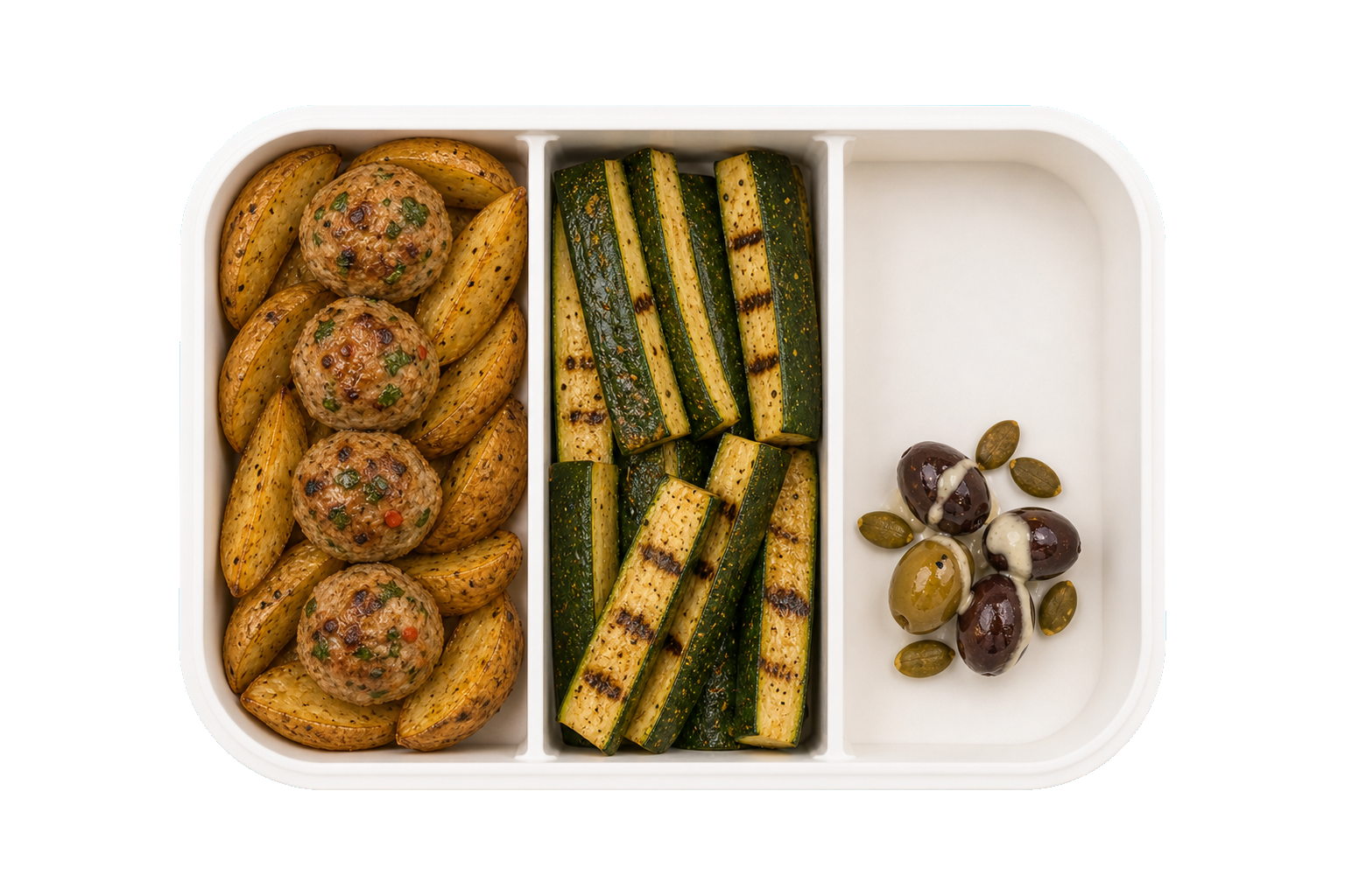 Greek Turkey Meatballs with Potato