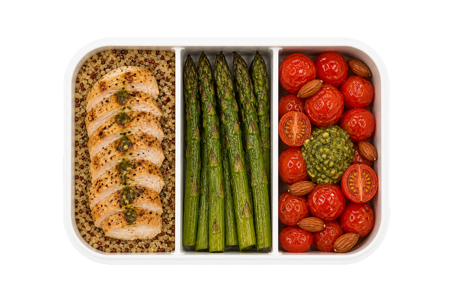 Pesto Garden Chicken with Quinoa