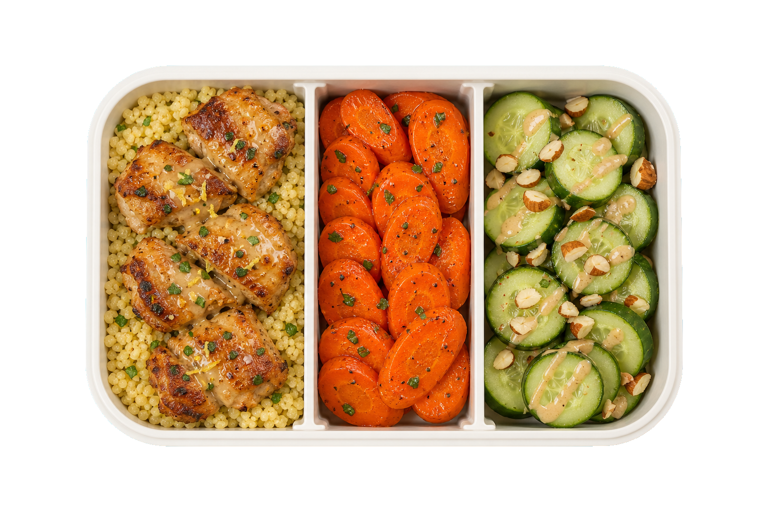 Moroccan Citrus Chicken Thigh with Couscous