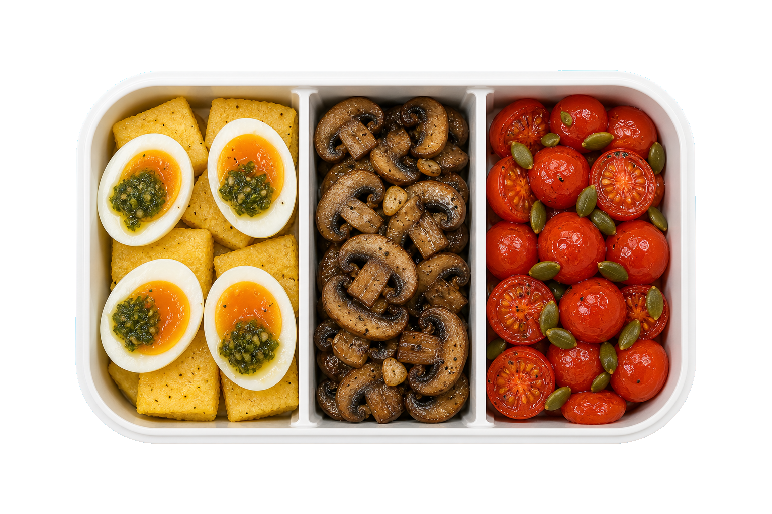 Breakfast Egg Polenta