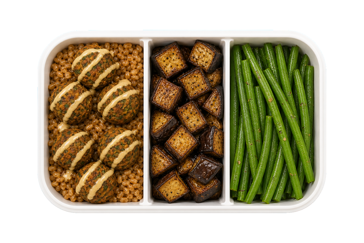 Aegean Falafel with Farro