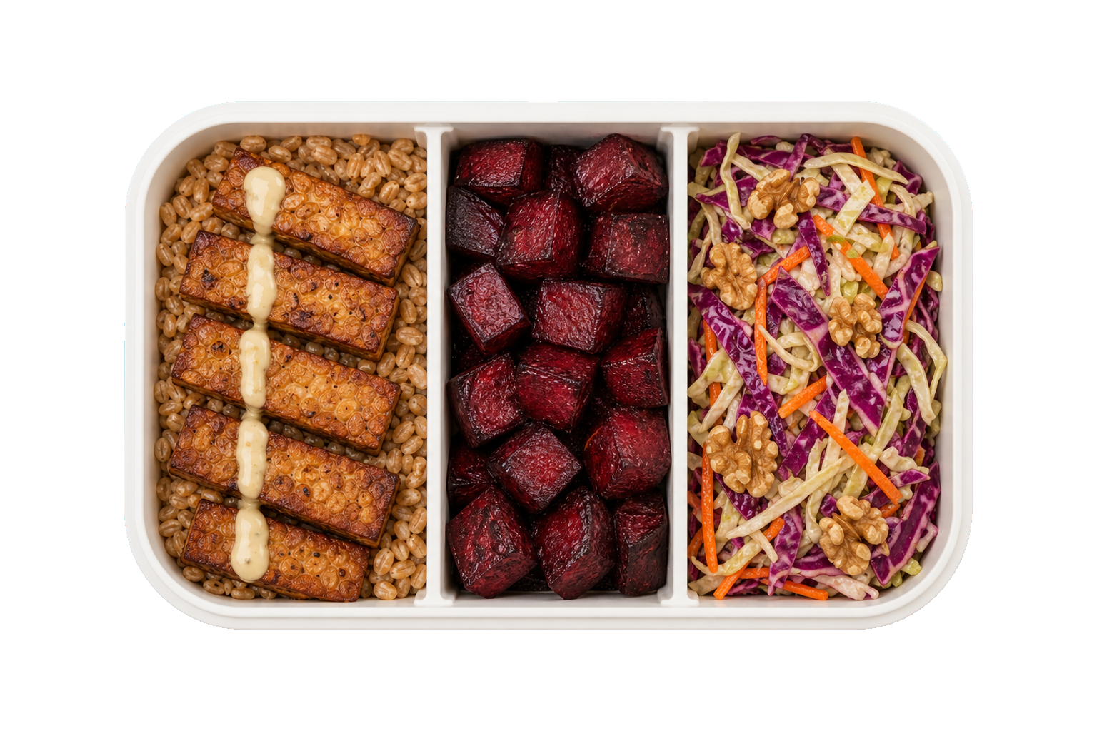 Tempeh Beet Farro