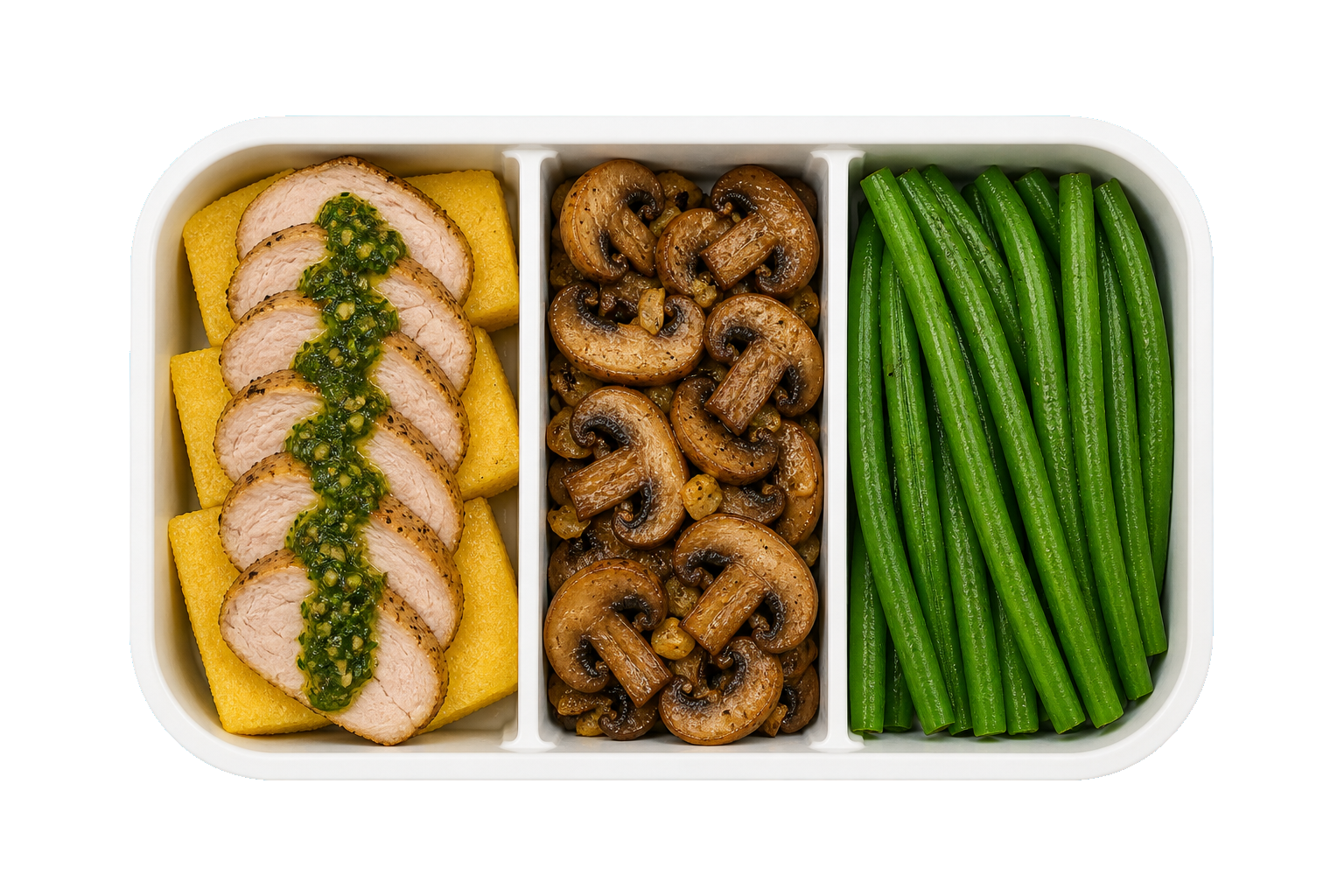 Pork Polenta Supper