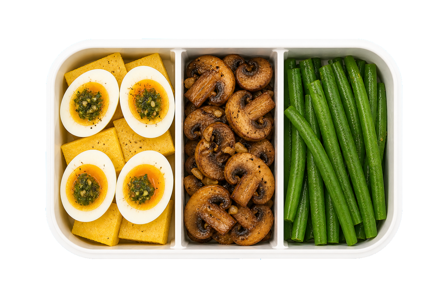Breakfast Egg Polenta