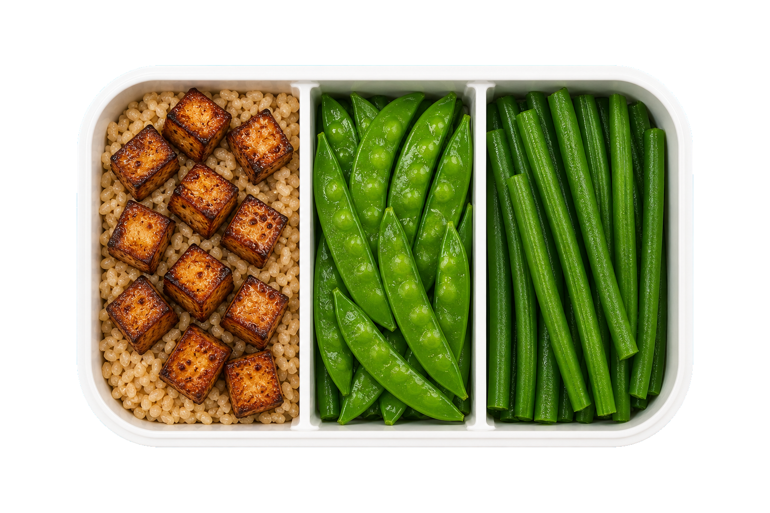 Crisp Tofu Orange with Brown Rice