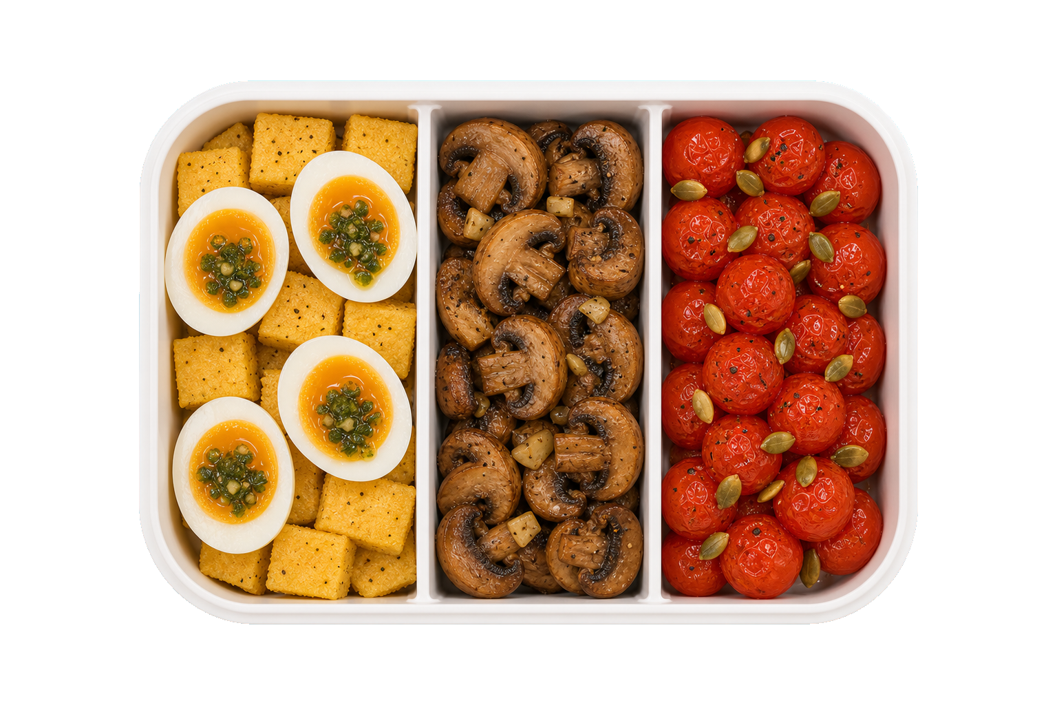 Breakfast Egg Polenta