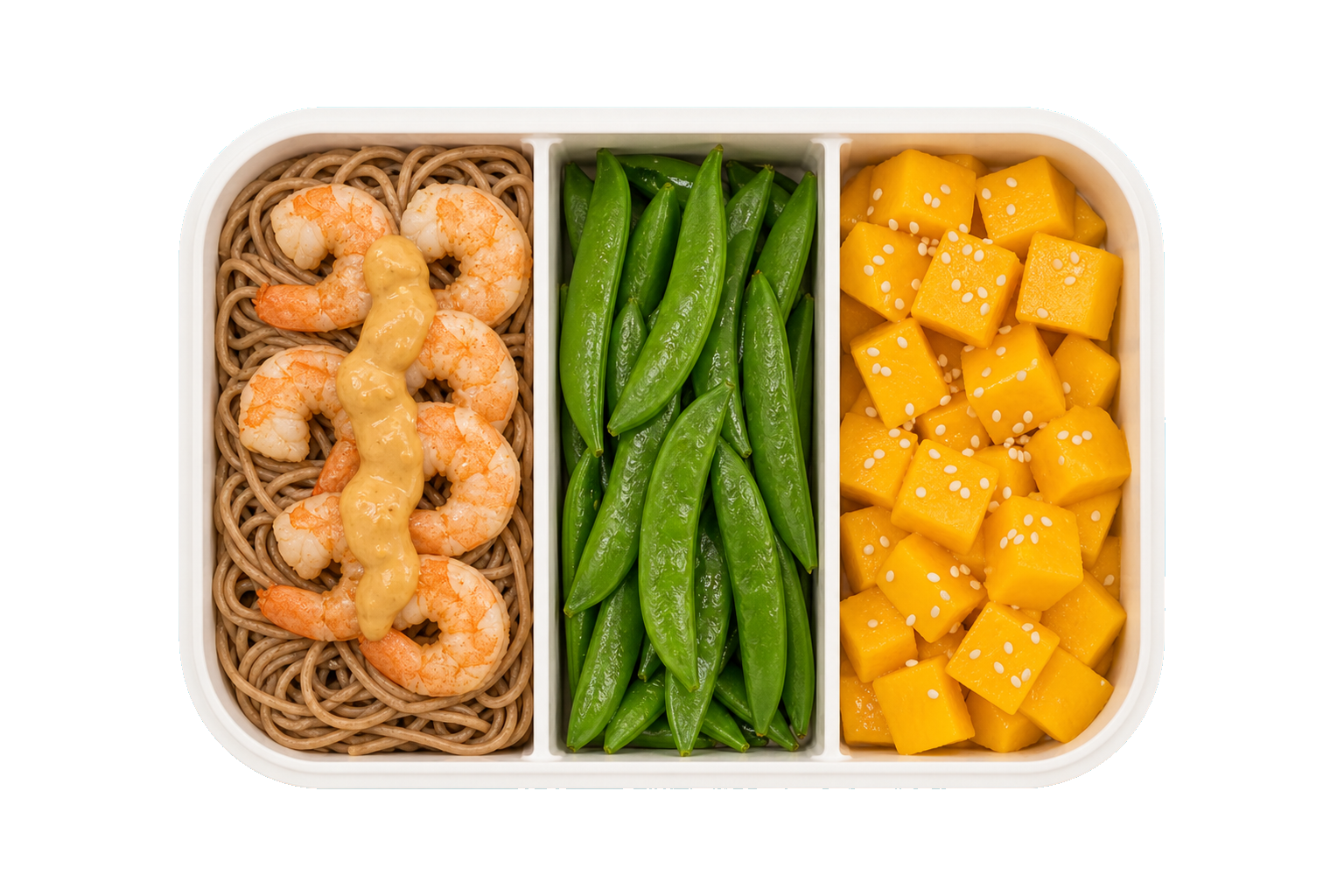 Shrimp Mango Soba
