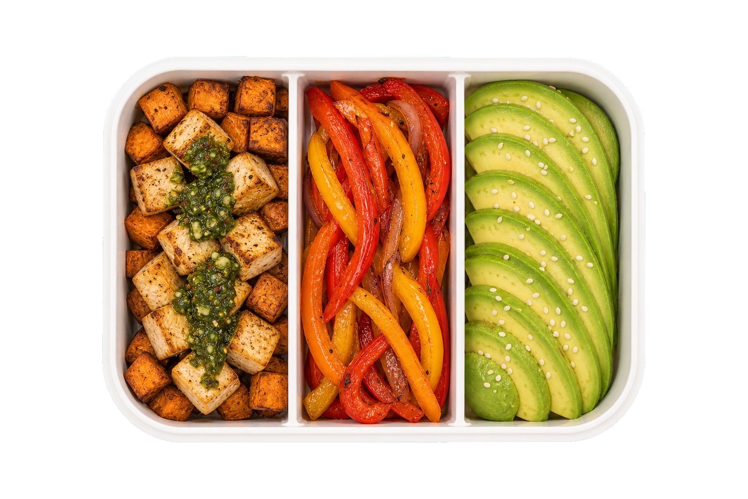 Tofu Hash Morning with Sweet Potato