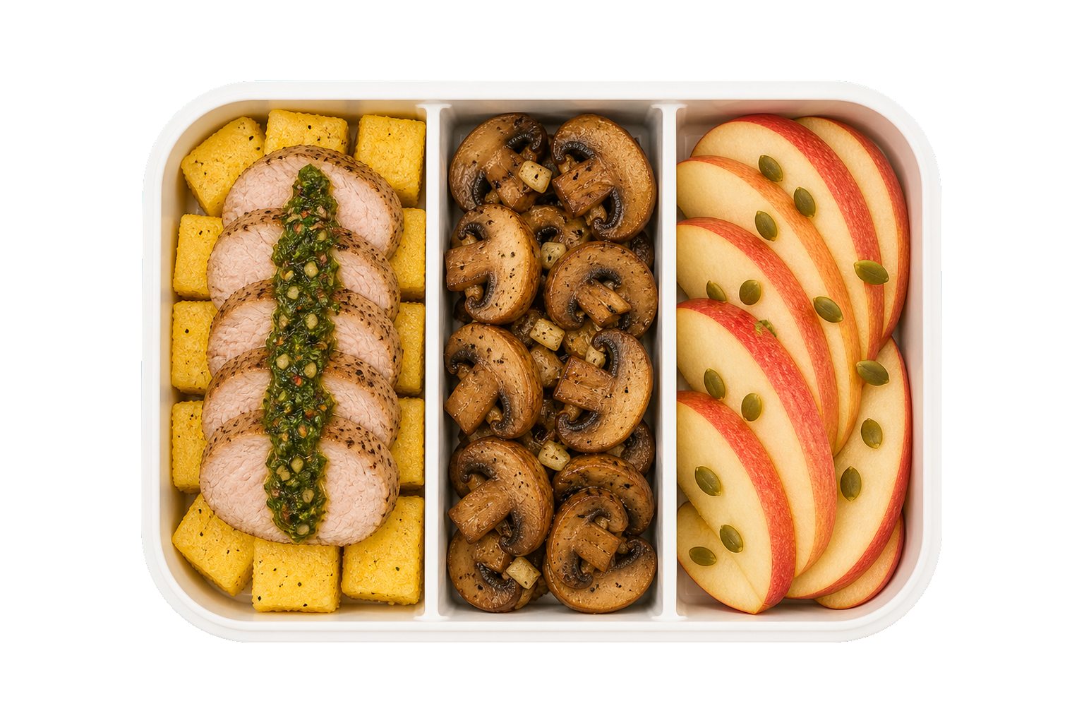 Pork Polenta Supper