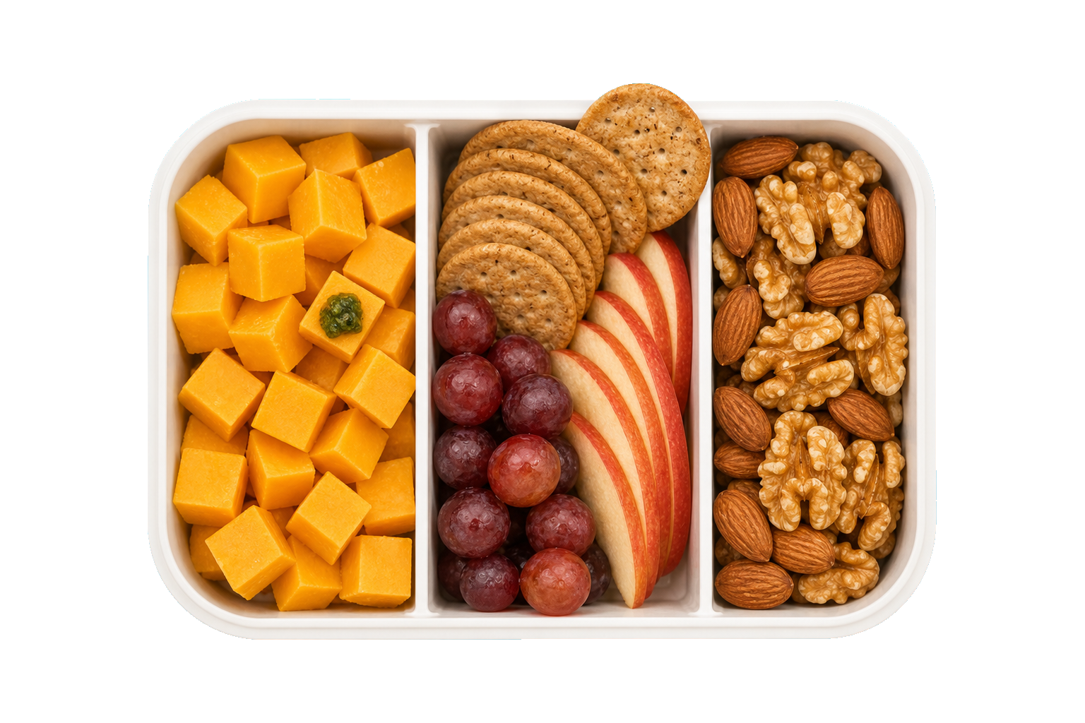 Cheese Stack After-School Box Cheddar with Crackers
