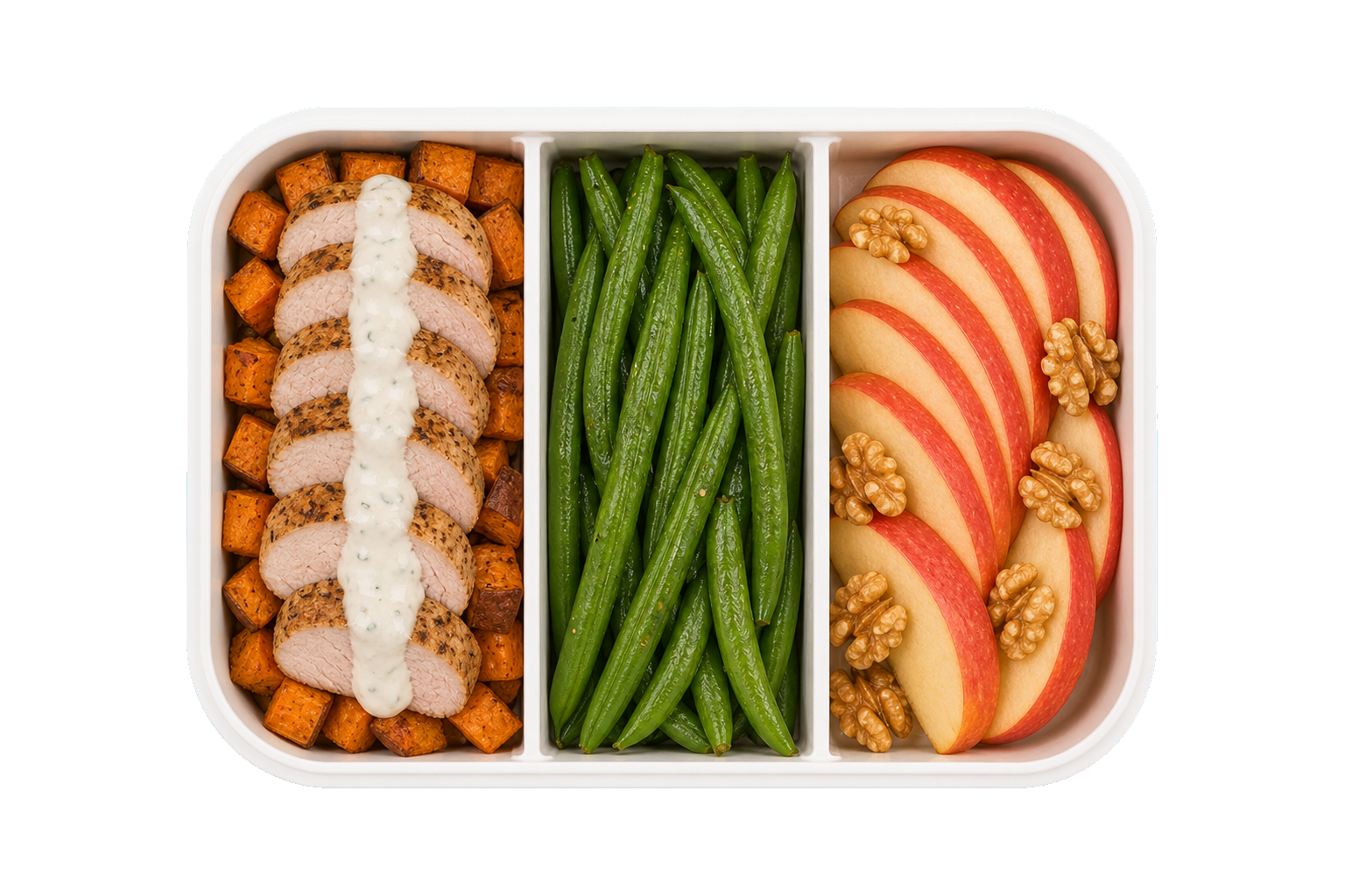 Pork Apple Plaza with Sweet Potato