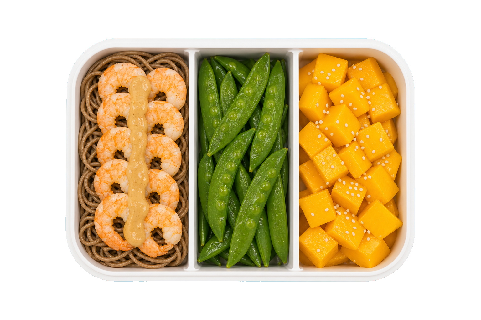 Shrimp Mango Soba