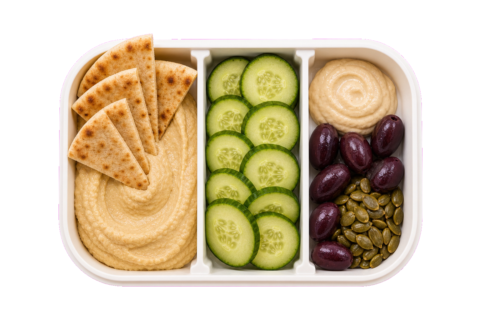 Park Snack Trio Bites Hummus with Pita
