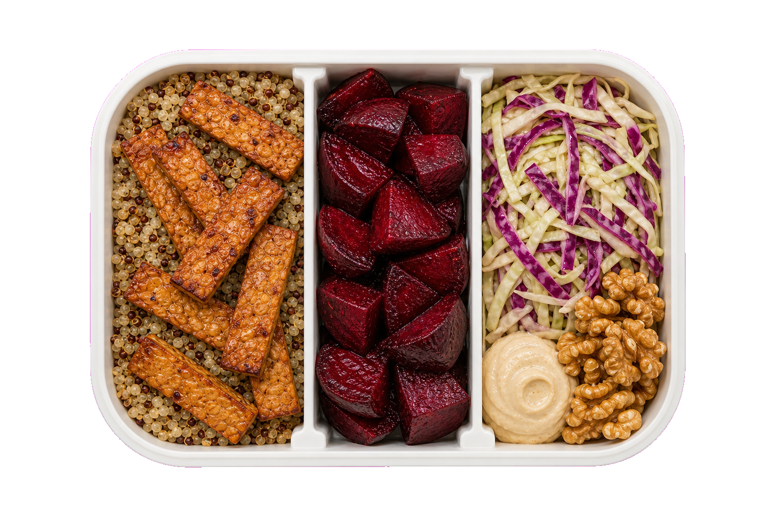 Tempeh Beet Quinoa