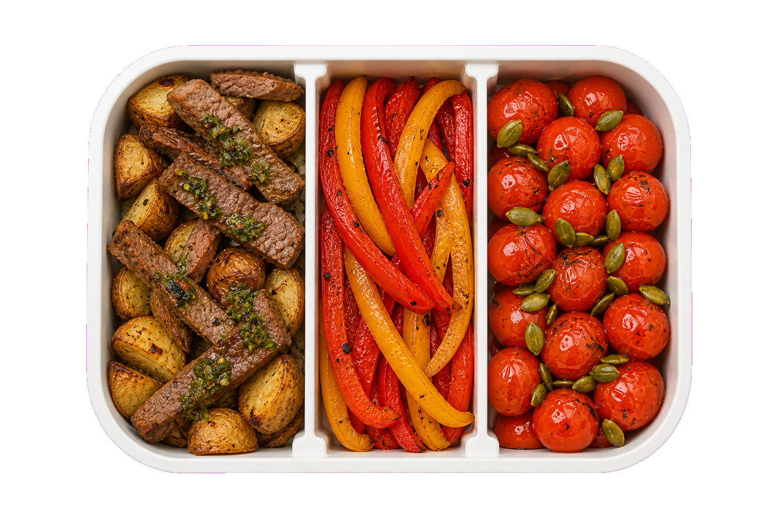 Chimichurri Steak Potatoes Lean Beef