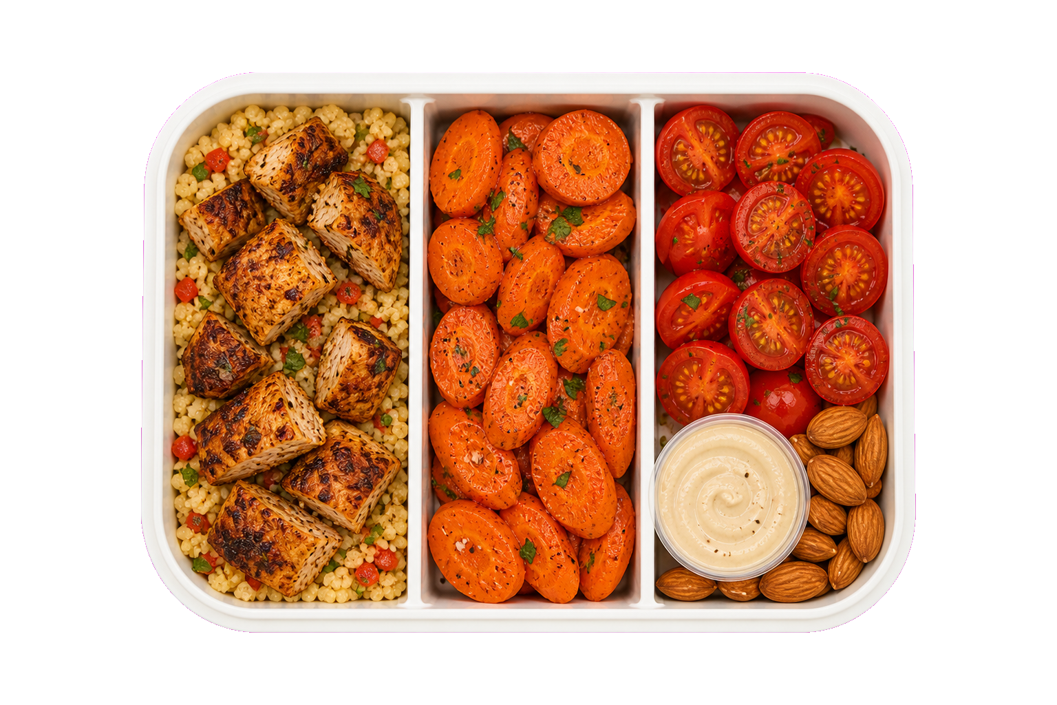 Shawarma Chicken Couscous Post-Gym Lunch