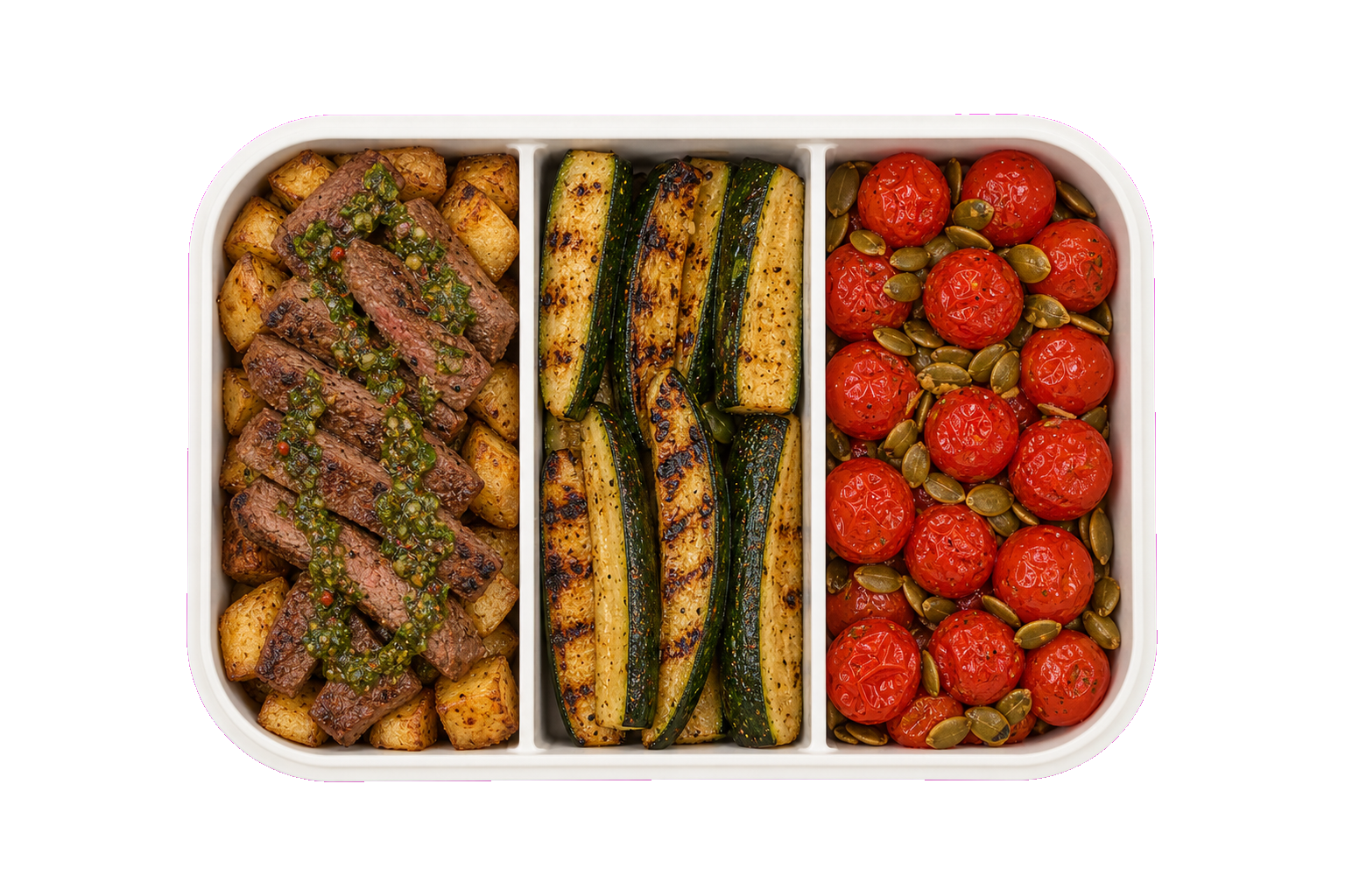 Chimichurri Steak Potatoes Lean Beef