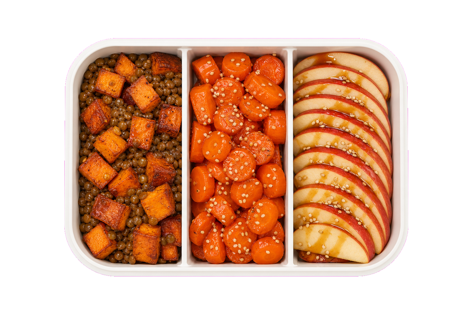 Lentil Sweet Potato Carrot Lunch