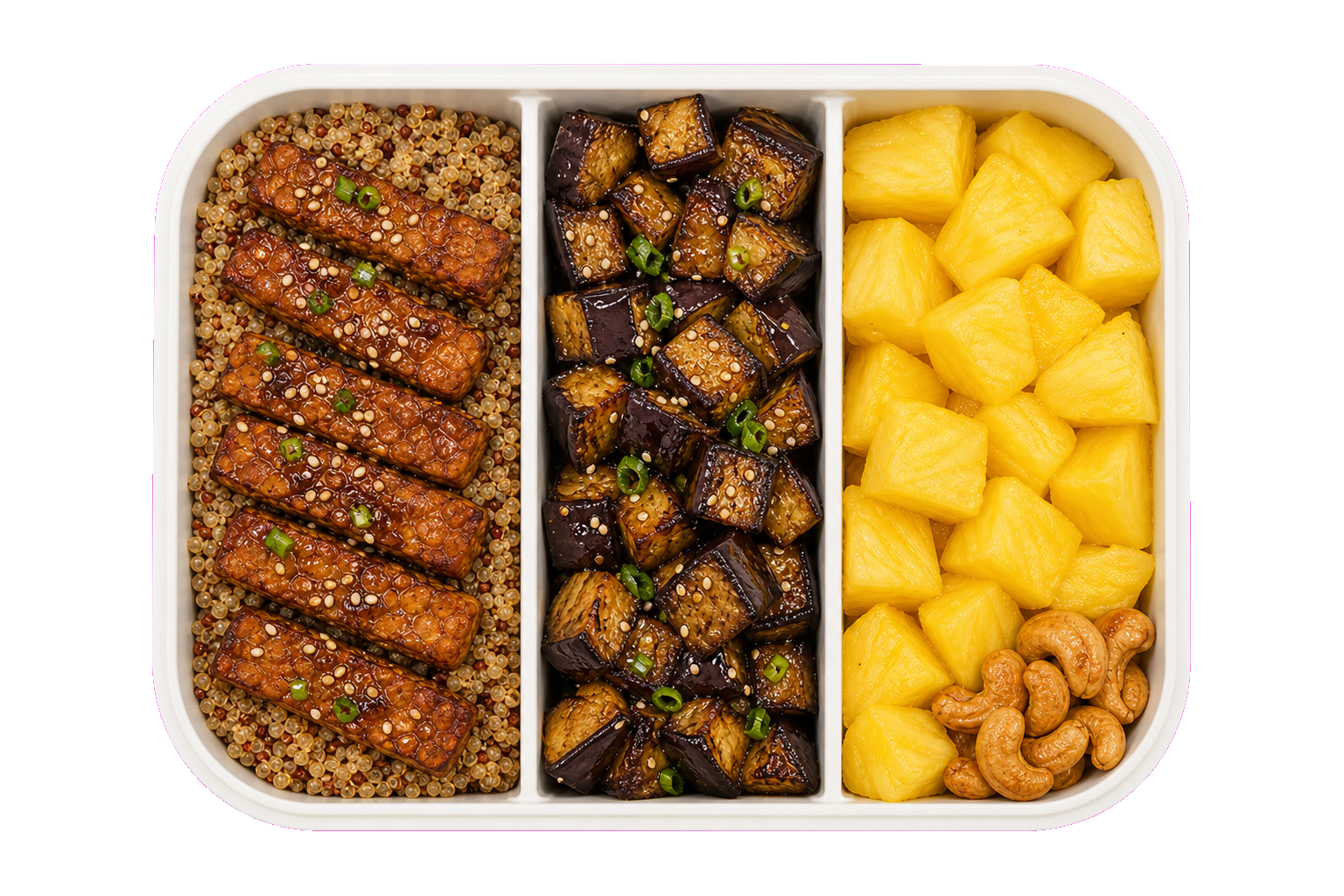 Tempeh Strips Quinoa