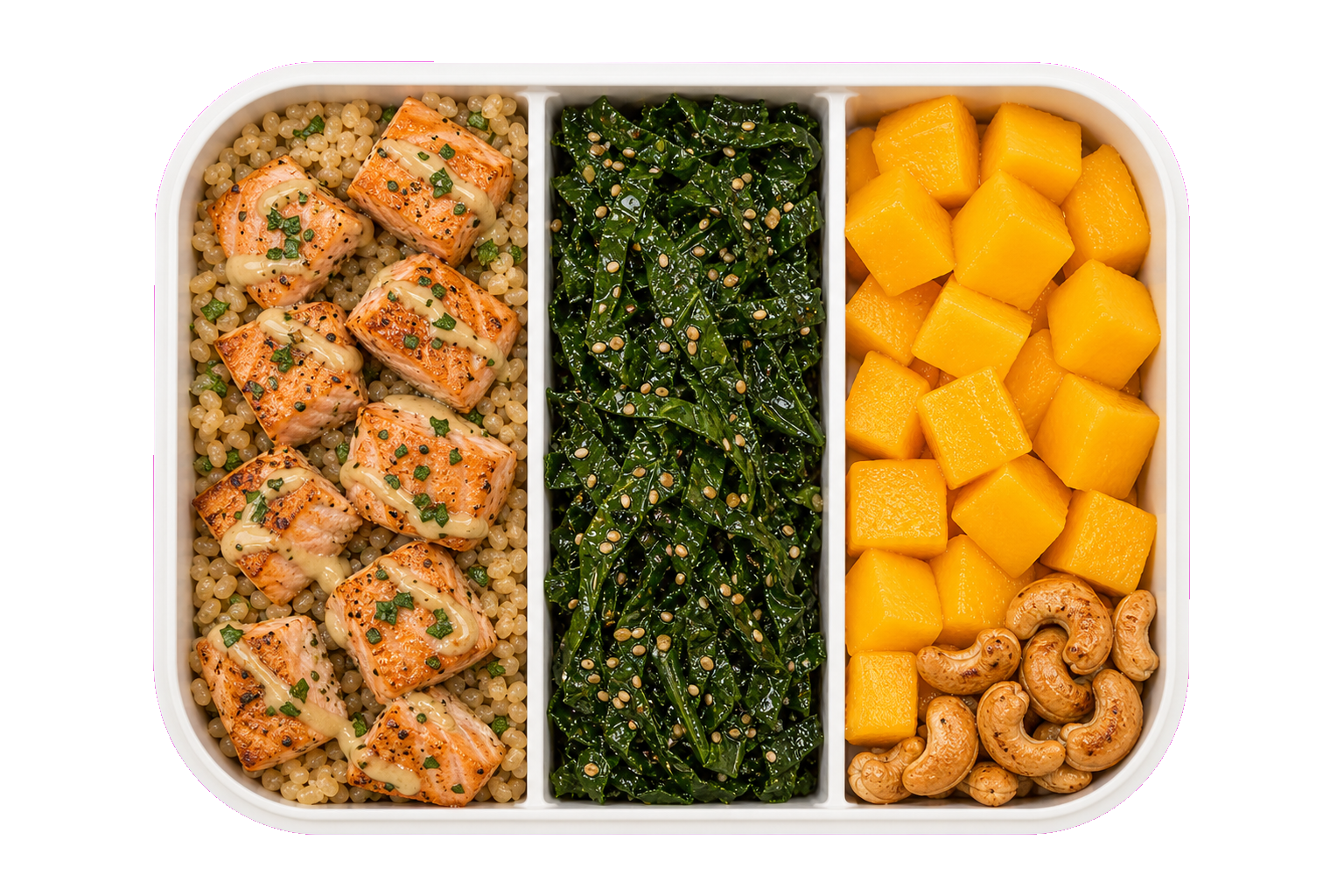 Cooked Salmon Brown Rice