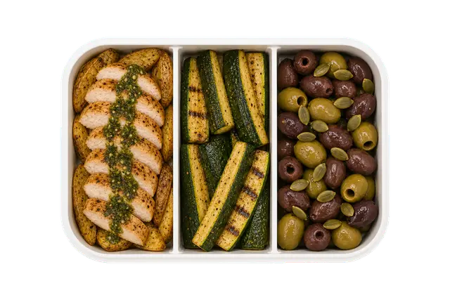 Chimichurri Plaza Chicken with Potato